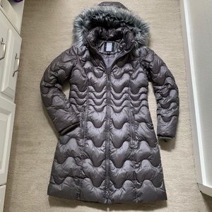 Miss Gallery Woven Puffer Jacket